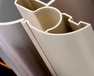 Cream coloured plastic profile from Condale Plastics that can be used for many applications