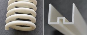 3D rapid prototyping plastic profiles
